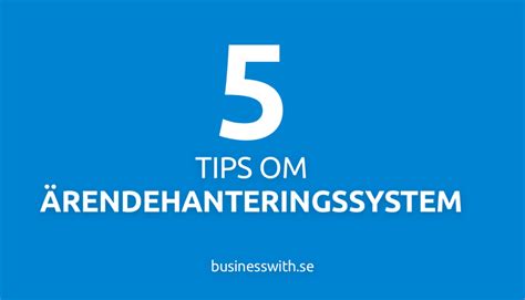 arendehanteringssystem lex