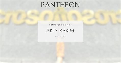 arfa karim biography