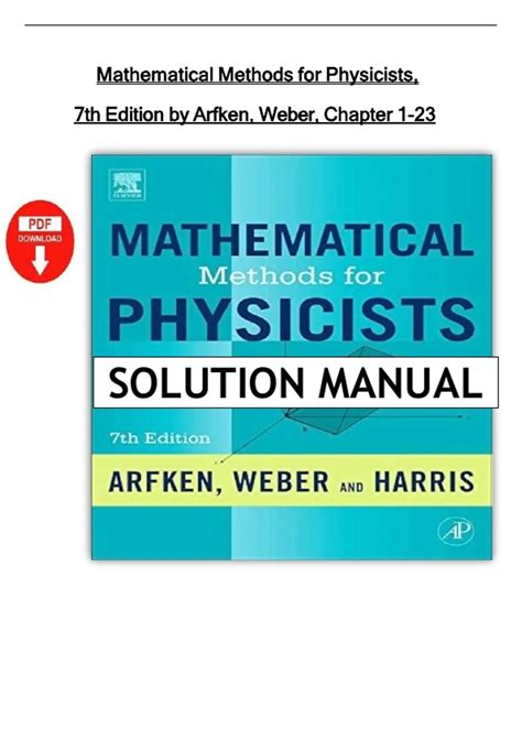 Arfken Solution Manual
