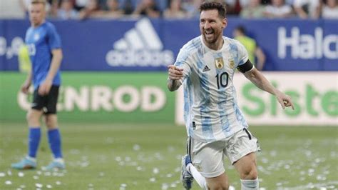 Argentina Vs Honduras, Scaloni: Messi Akan Selalu Bermain 