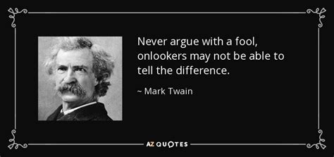 Arguing With A Fool Quote