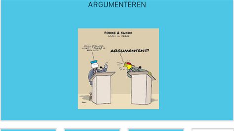 argument geeft