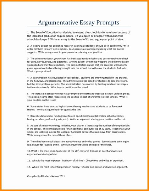 Argumentative Essay For Middle School Students College Argumentative Writing Middle School - Argumentative Writing Middle School