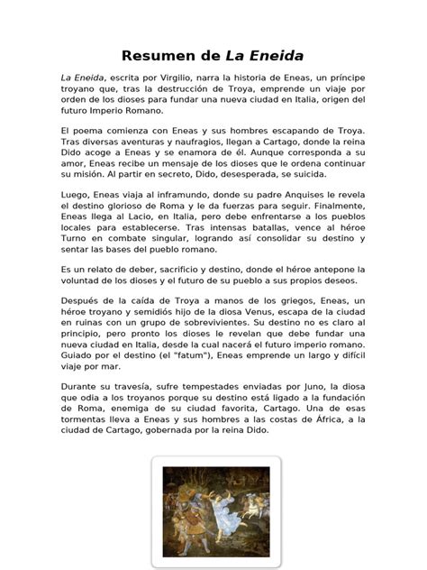 Argumento De La Eneida
