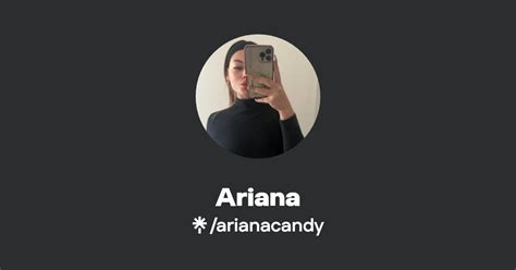 arianacandyy OnlyFans leaked content
