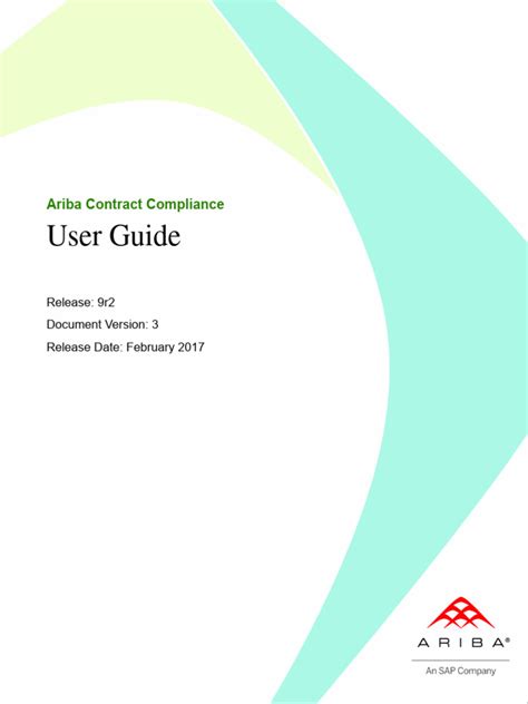Ariba User Guide