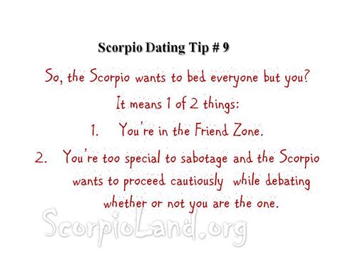 aries scorpio dating tips
