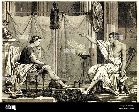 aristotle and alexander the great illustration