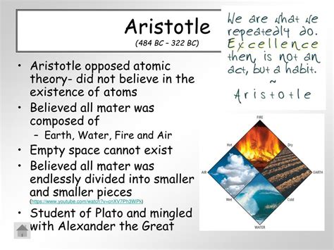 aristotle atomic theory biography