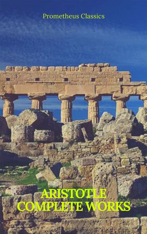 aristotle complete works prometheus classics engl