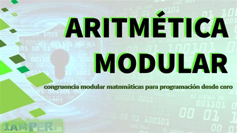 aritmetica modular programacion