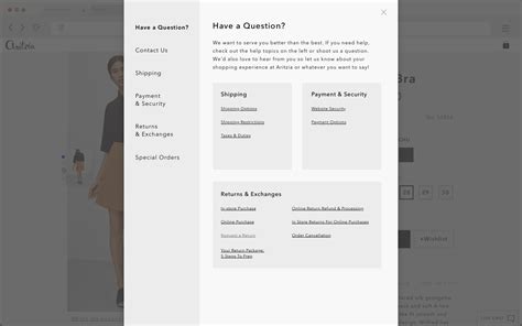Aritzia Customer Care