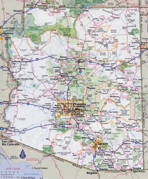 arizona average roads