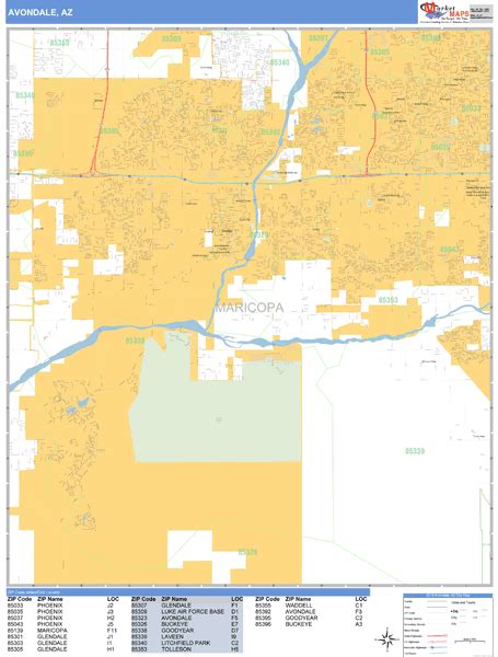 arizona avondale zip code