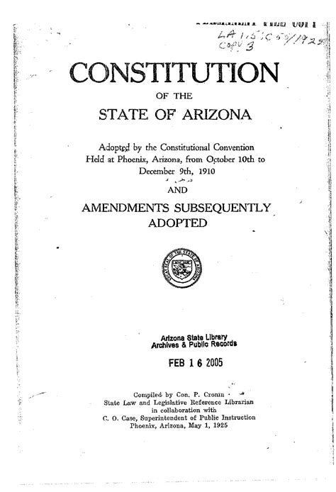 arizona constitution