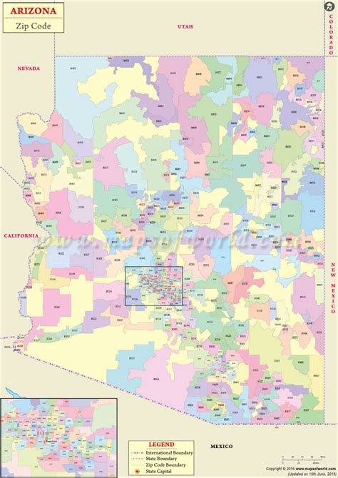 arizona usa zip code