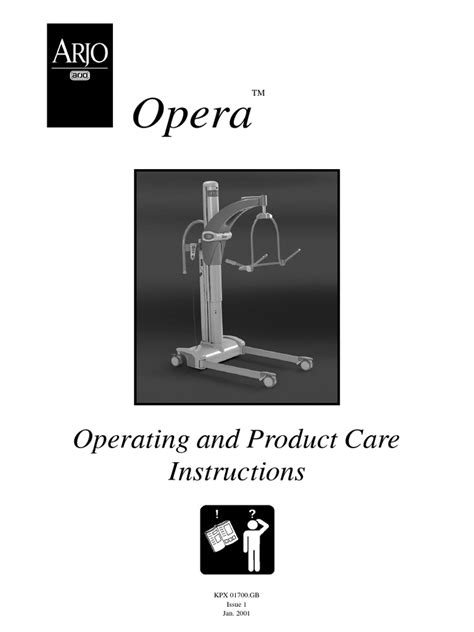 Arjo Opera Manual