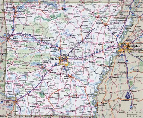 arkansas maps