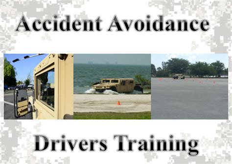 Army Accident Avoidance Course
