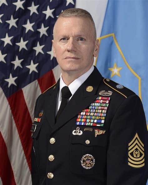 army command sergeant major biography definition