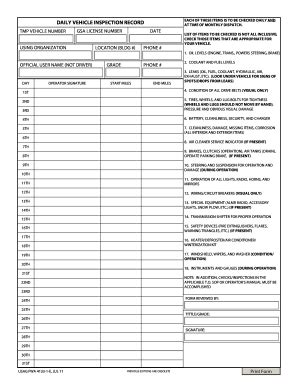 Army Pmcs Checklist