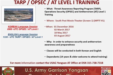 Army Tarp Training