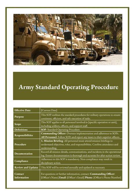 army weapons cleaning sop