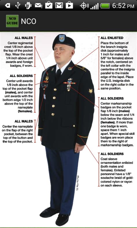 Read Army Service Uniform Set Up Guide 