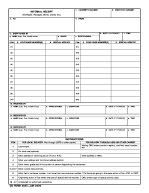 Download Army Vehicle Dispatch Form 