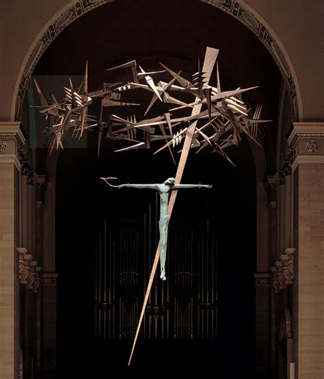 Arnaldo Pomodoro Crucifix