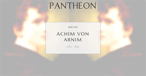 arnim biography