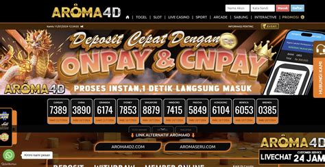 AROMA4D - AROMA4D | Aroma Kemenangan Yang Sangat Kuat Berani Jamin