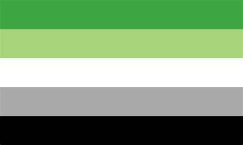 Aromantic Flag
