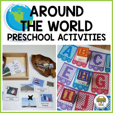 Around The World Preschool Unit The Organized Mom Kindergarten Around The World - Kindergarten Around The World