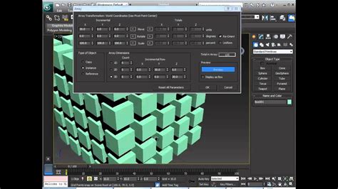 Array 3ds Max   3ds Max 2025 Help Autodesk Autodesk Knowledge Network - Array 3ds Max