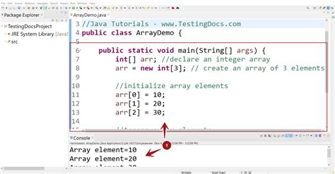 array de arrays java