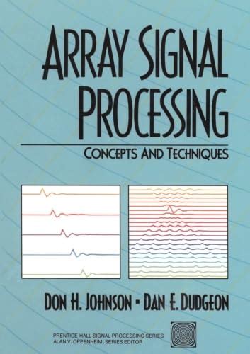 Array Signal Processing Concepts And Techniques