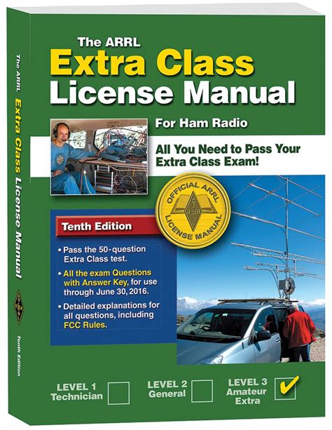 Read Online Arrl Extra Class License Manual 10Th Edition 