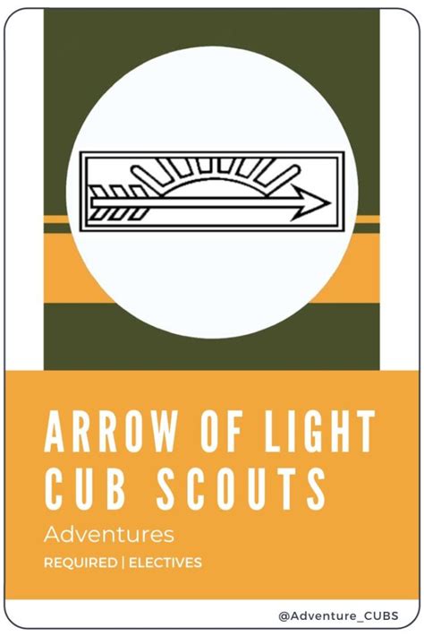 Arrow Of Light Scouting Adventure Resources For Scouts Arrow Of Light Worksheet - Arrow Of Light Worksheet