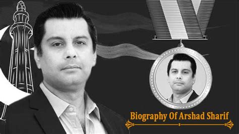 arshad sharif biography examples