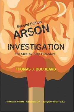 Read Arson Investigation The Step By Step Procedure 
