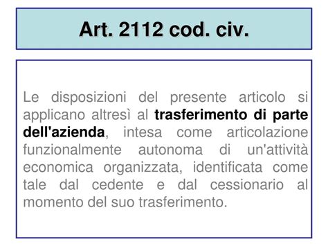 Art 2112 Cod Civ