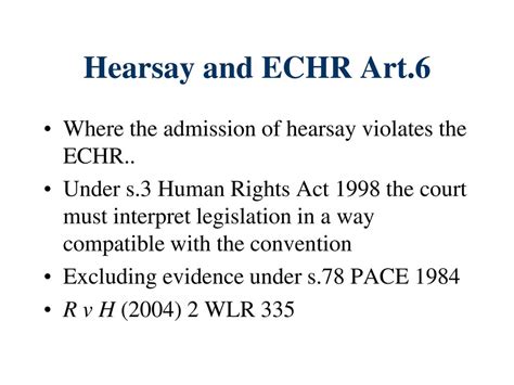 Art 6 Echr
