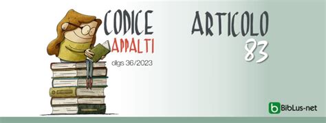 Art 83 Codice Appalti
