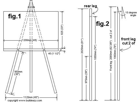 Art Easel Plan