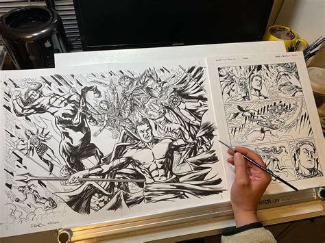 Art Of Comic Book Inking