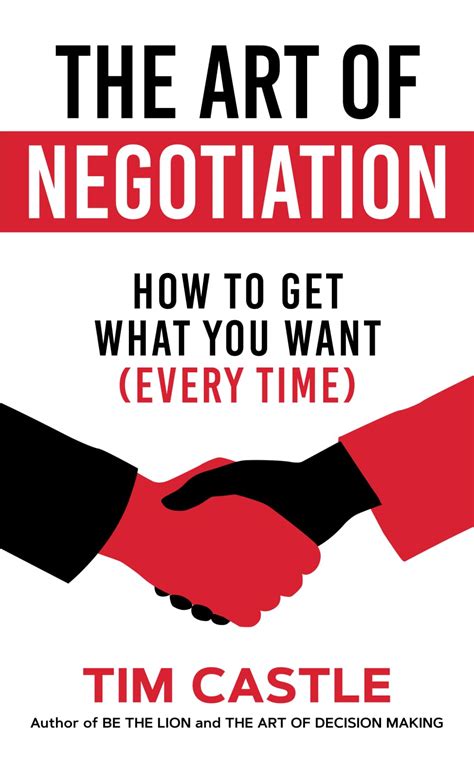 Art Of Negotiation Book