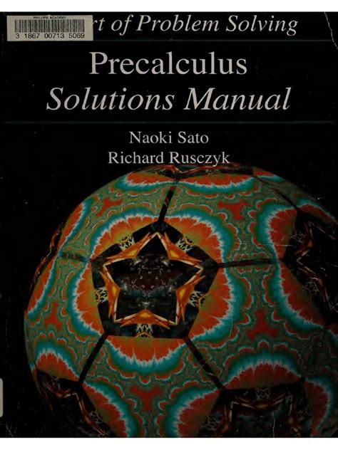 Art Of Problem Solving Precalculus By Richard Rusczyk