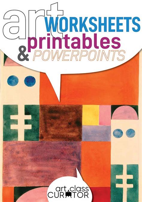 Art Printables Worksheets And Powerpoints Art Class Curator Art Worksheet First Grade - Art Worksheet First Grade