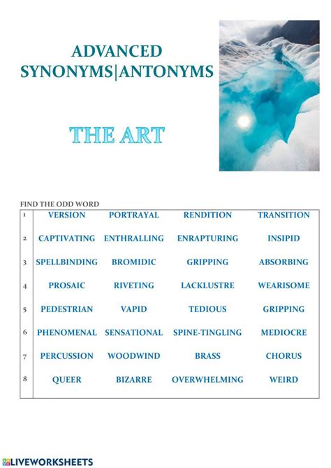 Art Synonym
